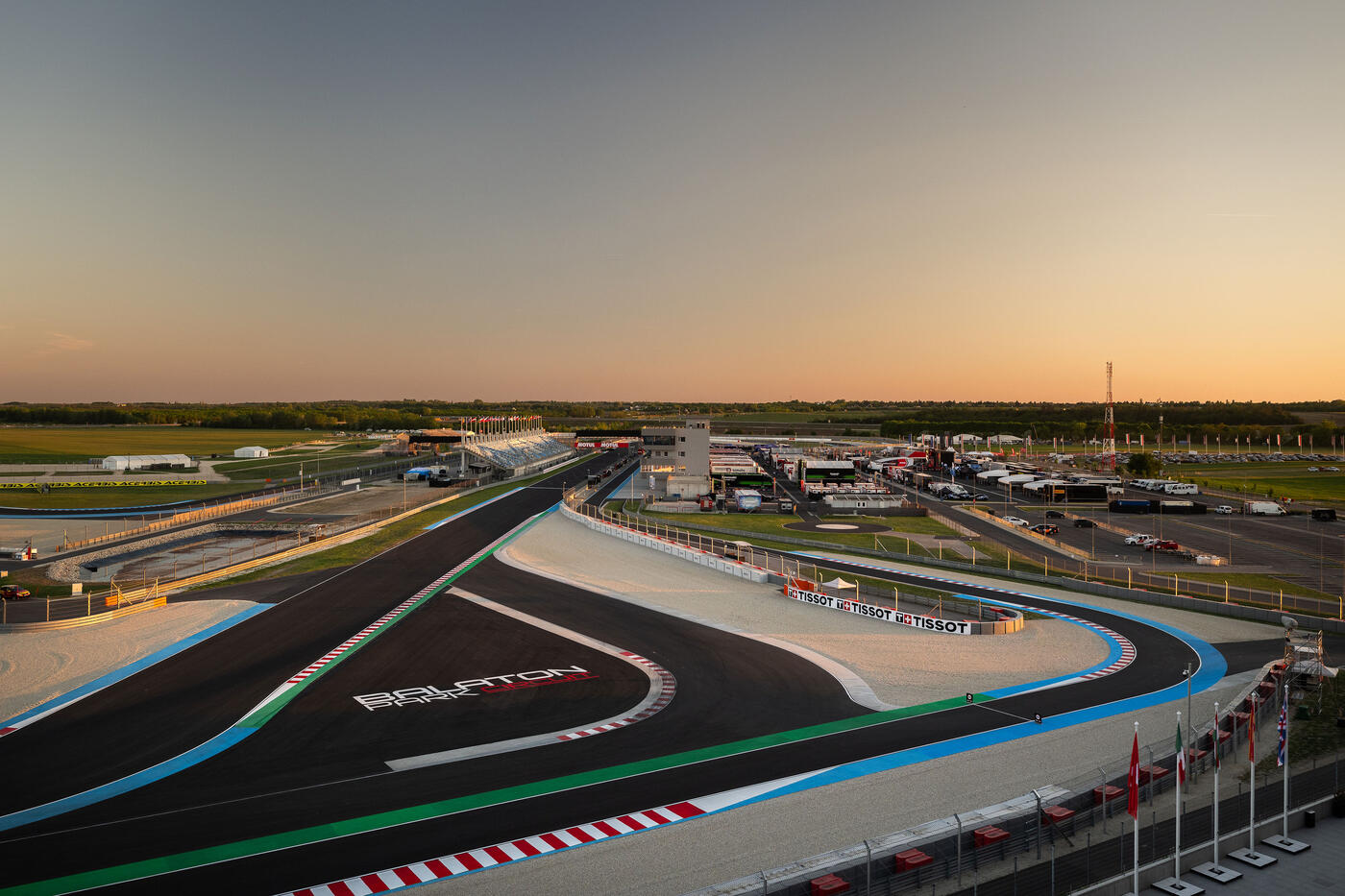 The Circuit at Dusk